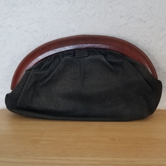 Elegant Black and Brown Men's Bag - Picture 1 of 8